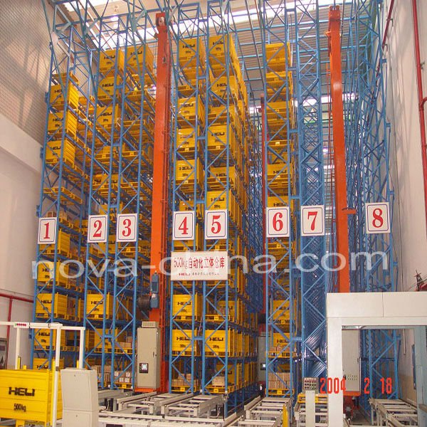 Sistema automático del almacenamiento y de recuperación de Jiangsu NOVA Racking