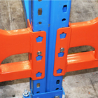 Sistema robusto de Gray Blue Orange Pallet Racking con grueso del haz de 2.0-2.5m m