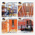 La alta densidad galvanizó los estantes de acero resistentes del almacenamiento con tamaño modificado para requisitos particulares del haz