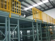 Estante de varias filas de acero del entresuelo de la instalación fácil para el almacenamiento de Warehouse