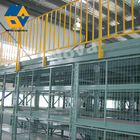 De acero de Warehouse galvanizada emite del entresuelo de estante de ² de la altura los 1292 pies amarillos ajustables