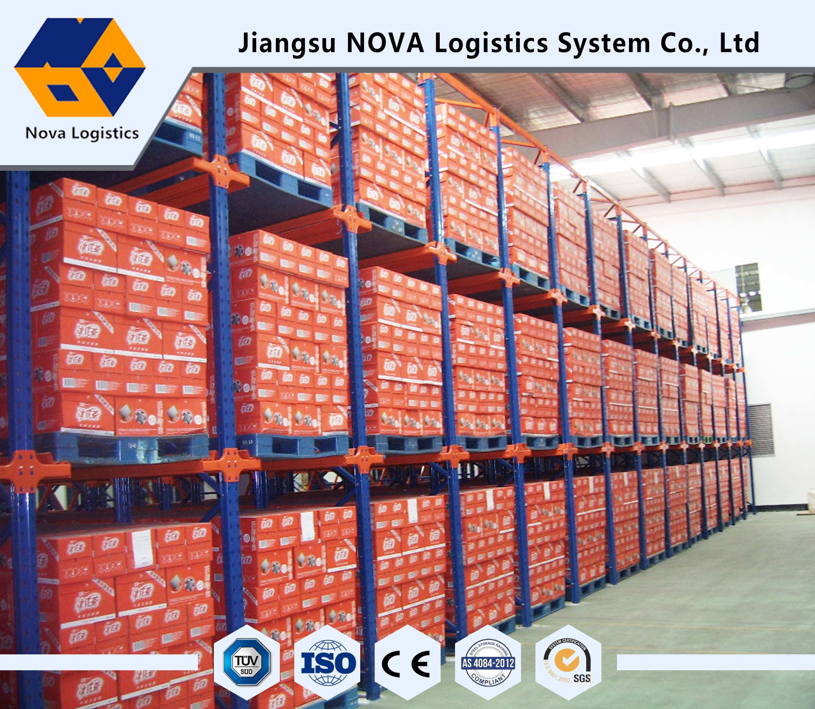 Unidad de almacenamiento de Warehouse en el tormento de la plataforma garantizado por el CE/Jiangsu NOVA del ISO