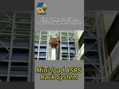 Sistema de rack ARSR Sistema automatizado de recuperación de almacenamiento de alta densidad con estructura modular