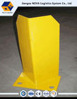 Los recambios del estante amarillo modificaron los protectores de acero del poste para requisitos particulares del metal para los estantes voladizos del almacenamiento