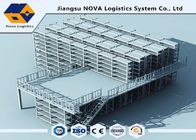 El estante estructural en frío modificado para requisitos particulares apoyó el entresuelo para la logística