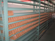 Estante de varias filas industrial del entresuelo de Warehouse con el polvo de epoxy cubierto