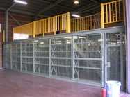 El estante de varias filas resistente del entresuelo modificó la capacidad de cargamento para requisitos particulares útil de largo vida