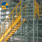 De acero de Warehouse galvanizada emite del entresuelo de estante de ² de la altura los 1292 pies amarillos ajustables