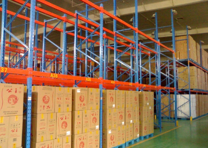 Tormento de Warehouse del estante/de la plataforma del metal del almacenamiento de la fábrica con el deber cargado 200kgs - 6000kgs