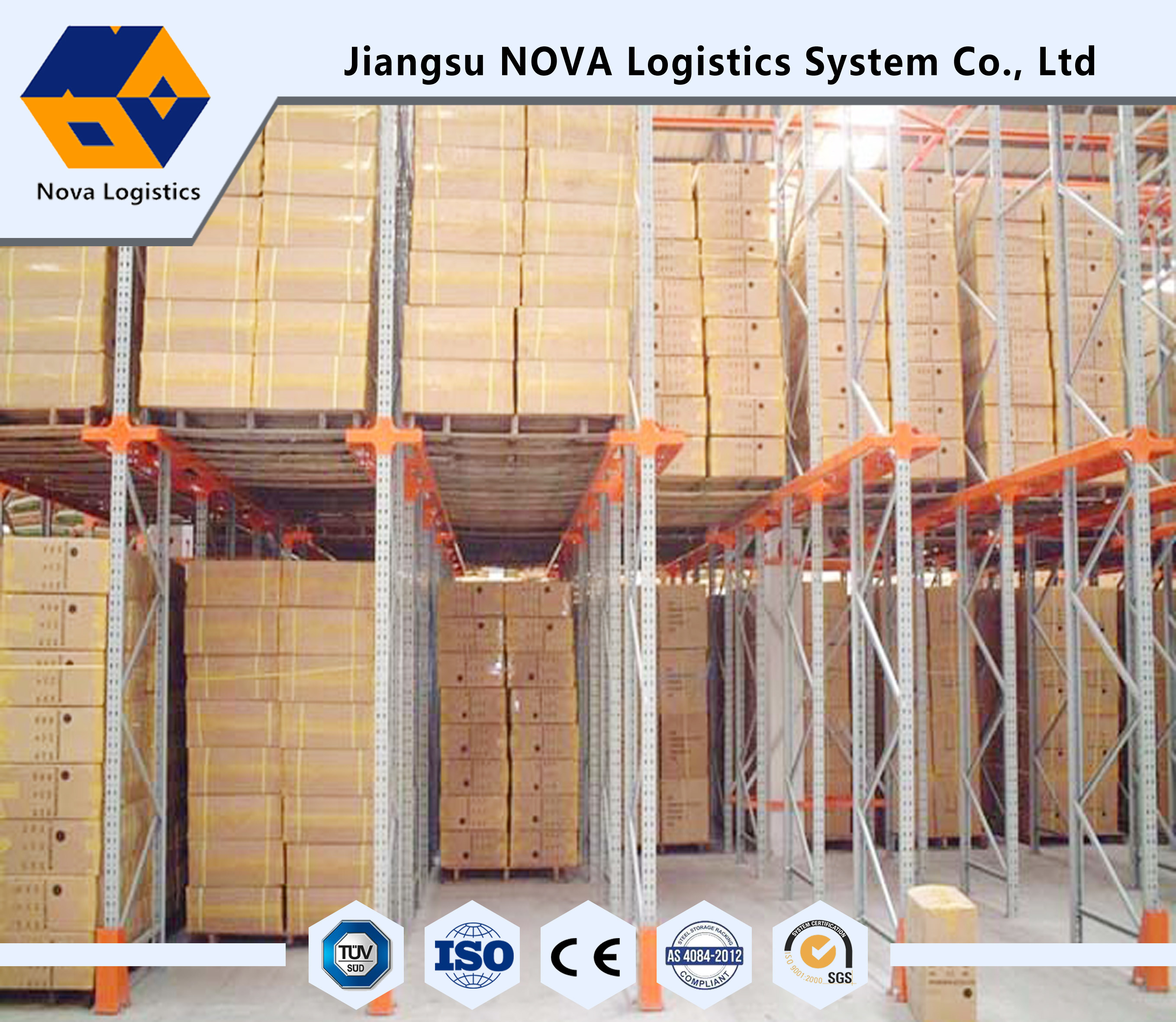 La unidad de almacenamiento resistente de Warehouse en la plataforma que atormentaba el ISO/el CE aprobó